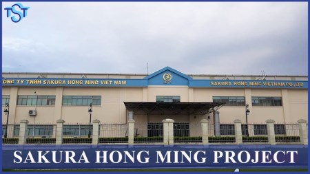 Nhà máy Sakura Hong Ming - Tổng Thầu Xây Dựng TST - Công Ty Cổ Phần Kỹ Thuật TST